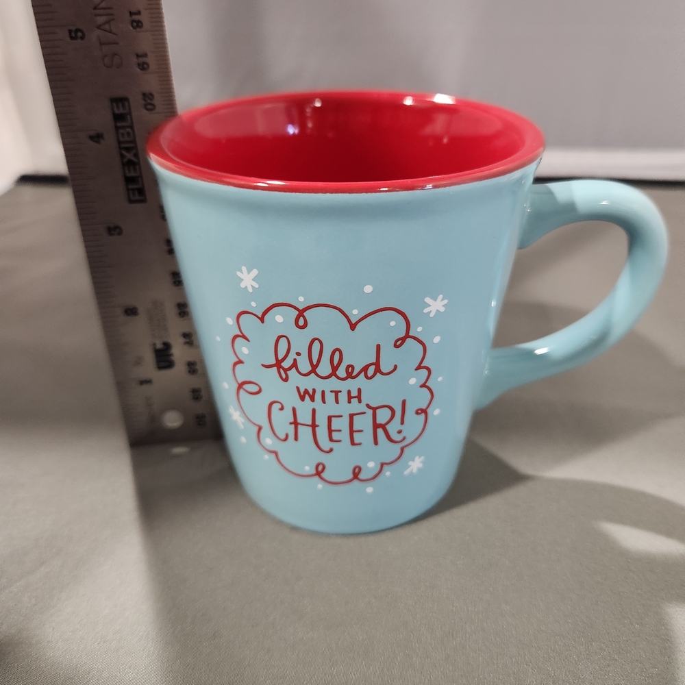 Hallmark Red and Blue Cheer Mug - Picture 5 of 8